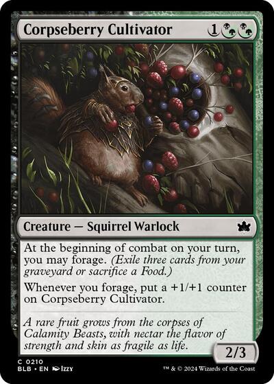 Corpseberry Cultivator (BLB) #210 Common Bloomburrow Magic: The Gathering: 2024
