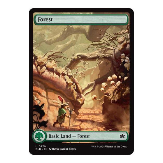 Forest (0279) (BLB) #279 Land (Lightly Played) Bloomburrow Magic: The Gathering: 2024