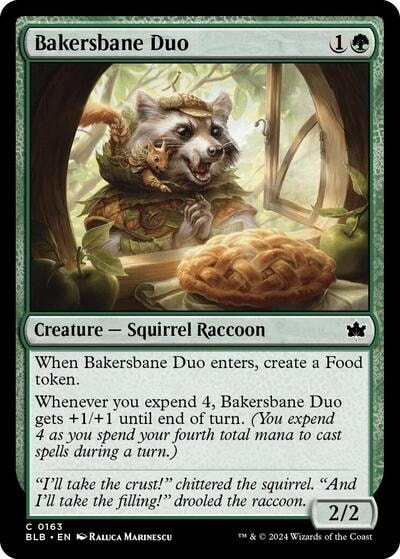 Bakersbane Duo (BLB) #163 Common Bloomburrow Magic: The Gathering: 2024