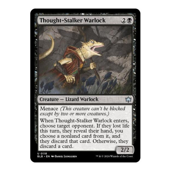 Thought-Stalker Warlock (BLB) #118 Uncommon Bloomburrow Magic: The Gathering: 2024