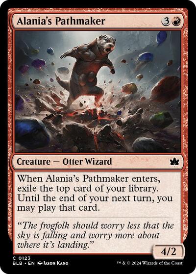 Alanias Pathmaker (BLB) #123 Common (Lightly Played) Bloomburrow Magic: The Gathering: 2024