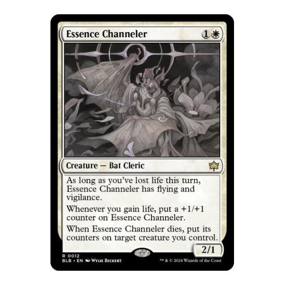 Essence Channeler (BLB) #12 Rare (Lightly Played) Bloomburrow Magic: The Gathering: 2024