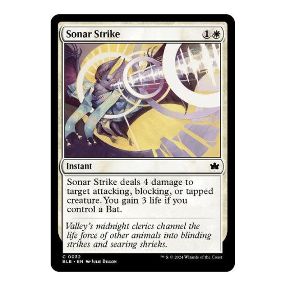 Sonar Strike (BLB) #32 Common Bloomburrow Magic: The Gathering: 2024