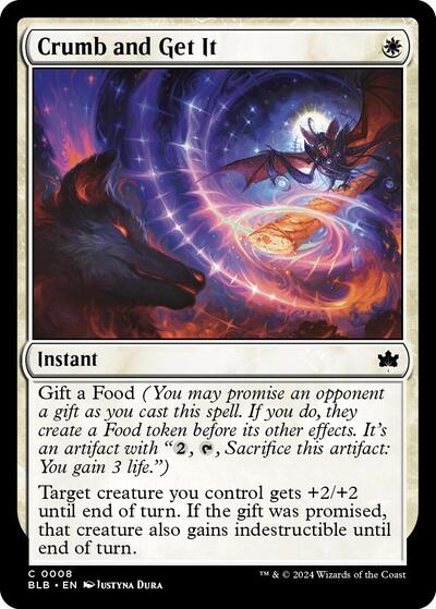 Crumb and Get It (BLB) #8 Common Bloomburrow Magic: The Gathering: 2024
