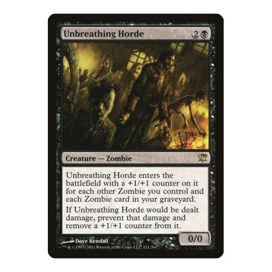 Unbreathing Horde (ISD) #121 Rare Innistrad Magic: The Gathering: 2011