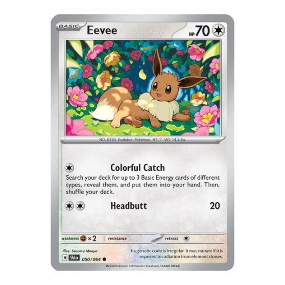 Eevee (SFA) #050/064 Common (Near Mint) SV: Shrouded Fable Pokemon: 2024