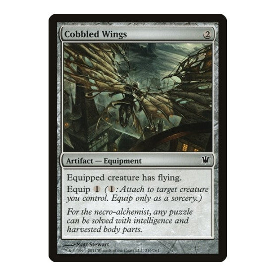 Cobbled Wings (ISD) #219 Common (Lightly Played) Innistrad Magic: The Gathering: 2011