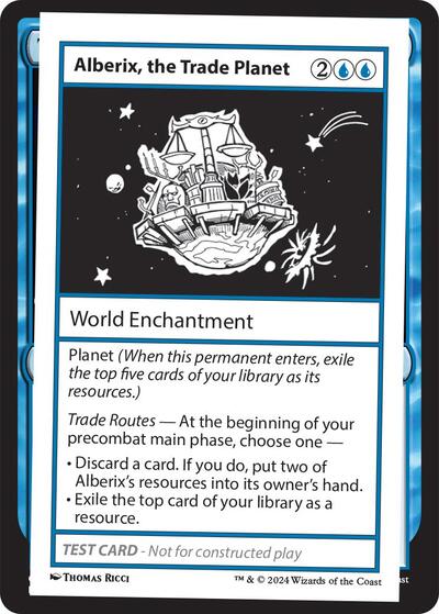 Alberix the Trade Planet (MB2PC) #525 Special (Lightly Played) Mystery Booster 2 Playtest Cards Magic: The Gathering: 2024