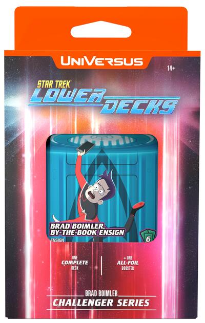 Challenger Series Deck: Boimler () None (Unopened) Challenger Series: Star Trek: Lower Decks UniVersus: 2024