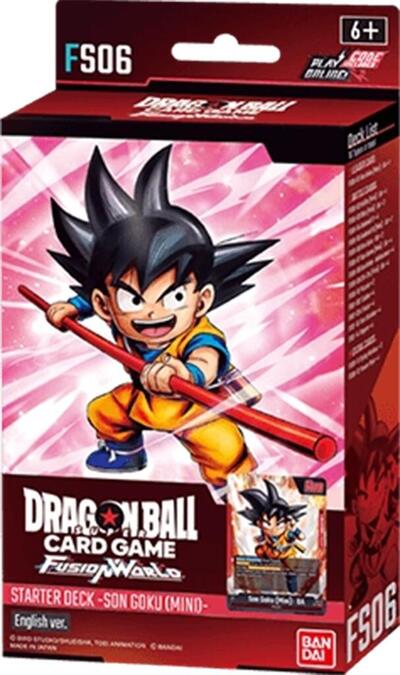 Starter Deck 6: Son Goku (Mini) (FS06) None (Unopened) Starter Deck 6: Son Goku (Mini) Dragon Ball Super: Fusion World: 2024