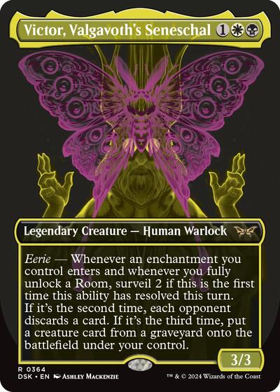 Victor Valgavoths Seneschal Showcase (DSK) #364 Rare (Lightly Played) Duskmourn: House of Horror Magic: The Gathering: 2024