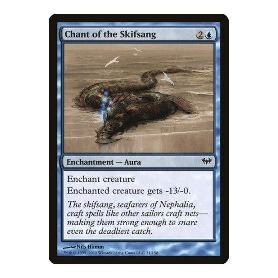 Chant of the Skifsang (DKA) #31 Common Dark Ascension Magic: The Gathering: 2012