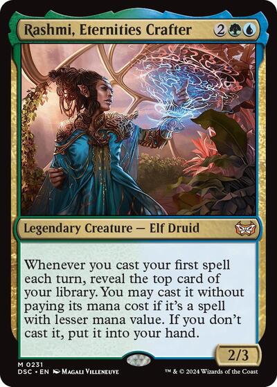 Rashmi Eternities Crafter (DSC) #231 Mythic Rare (Lightly Played) Commander: Duskmourn: House of Horror Magic: The Gathering: 2024