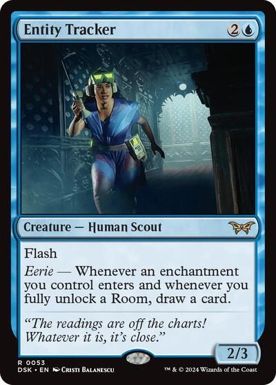 Entity Tracker 0053 (DSK) #53 Rare (Near Mint) Duskmourn: House of Horror Magic: The Gathering: 2024