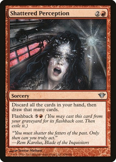 Shattered Perception (DKA) #104 Uncommon Dark Ascension Magic: The Gathering: 2012