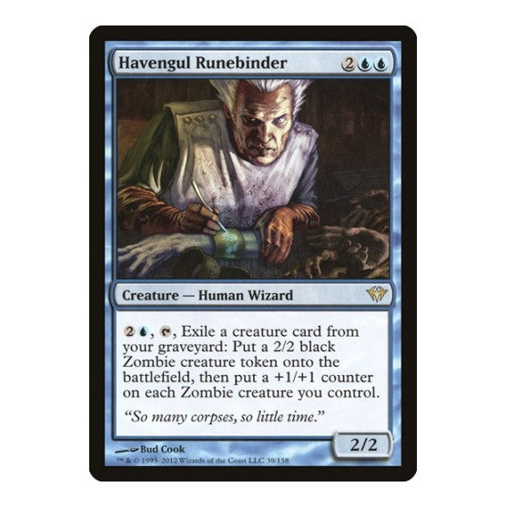 Havengul Runebinder (DKA) #39 Rare Dark Ascension Magic: The Gathering: 2012