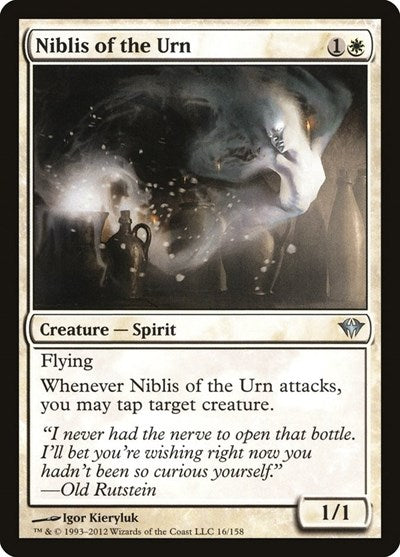 Niblis of the Urn (DKA) #16 Uncommon (Moderately Played) Dark Ascension Magic: The Gathering: 2012