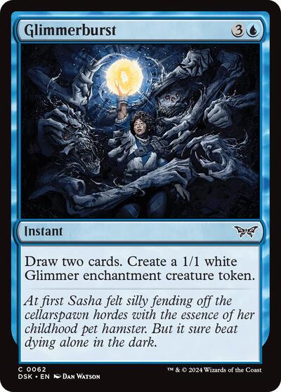 Glimmerburst (DSK) #62 Common (Lightly Played) Duskmourn: House of Horror Magic: The Gathering: 2024