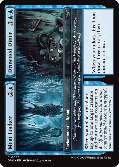 Meat Locker Drowned Diner (DSK) #65 Common Duskmourn: House of Horror Magic: The Gathering: 2024