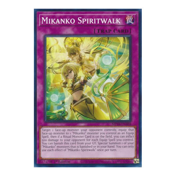 Mikanko Spiritwalk (MP24) #MP24-EN384 Common / Short Print (1st Edition Near Mint) 25th Anniversary Tin: Dueling Mirrors YuGiOh: 2024