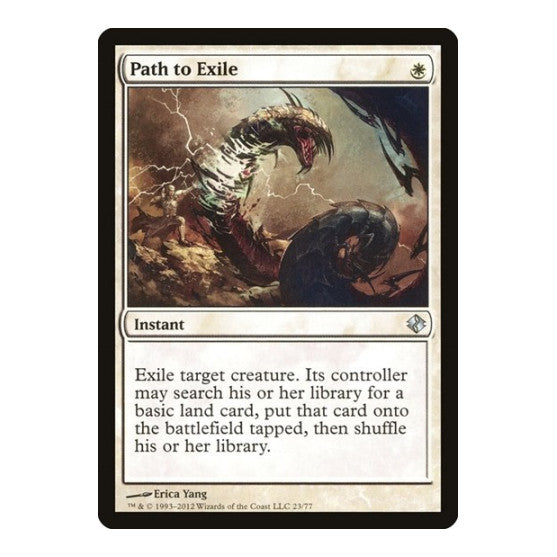 Path to Exile (DDI) #23 Uncommon (Heavily Played) Duel Decks: Venser vs. Koth Magic: The Gathering: 2012