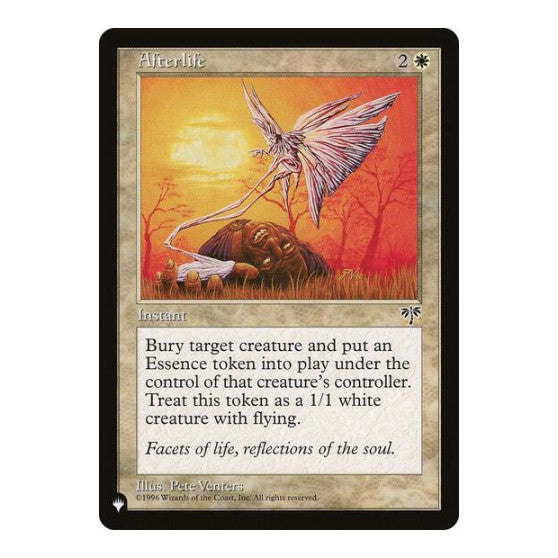 Afterlife (LIST) #MIR-1 Uncommon (Lightly Played) The List Reprints Magic: The Gathering: 2026
