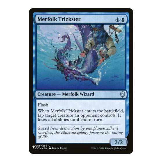 Merfolk Trickster (LIST) #056/269 Uncommon (Lightly Played) The List Reprints Magic: The Gathering: 2026