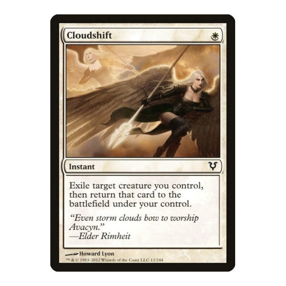 Cloudshift (AVR) #12 Common (Lightly Played) Avacyn Restored Magic: The Gathering: 2012