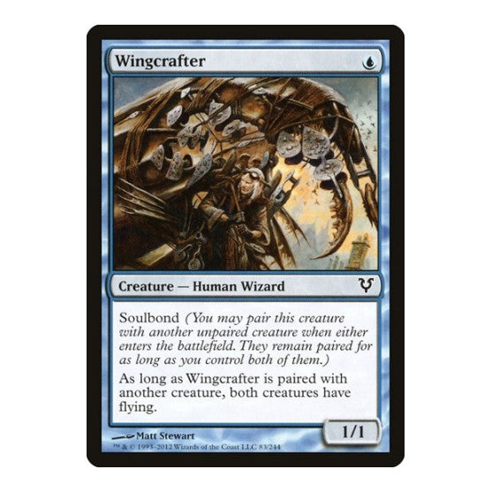 Wingcrafter (AVR) #83 Common Avacyn Restored Magic: The Gathering: 2012