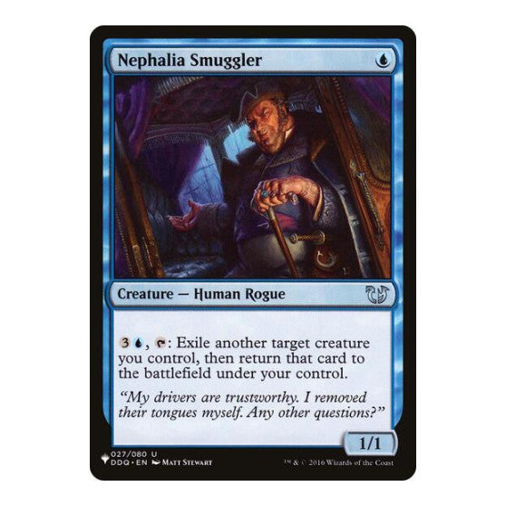 Nephalia Smuggler (LIST) #027/080 Uncommon (Lightly Played) The List Reprints Magic: The Gathering: 2026