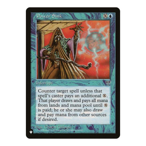 Power Sink (LIST) #MIR-83 Common (Lightly Played) The List Reprints Magic: The Gathering: 2026