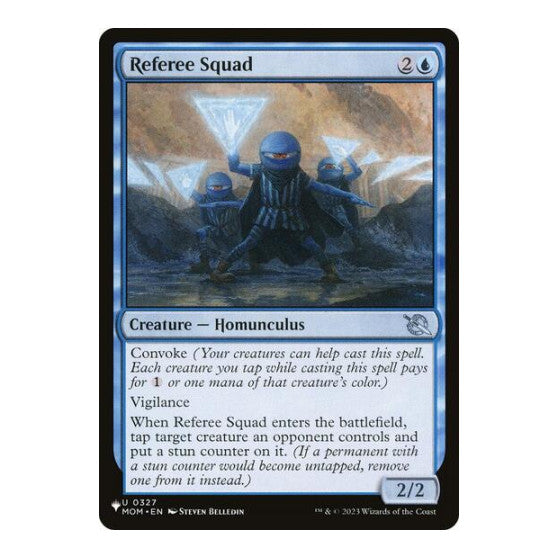 Referee Squad (LIST) #0327 Uncommon (Lightly Played) The List Reprints Magic: The Gathering: 2026