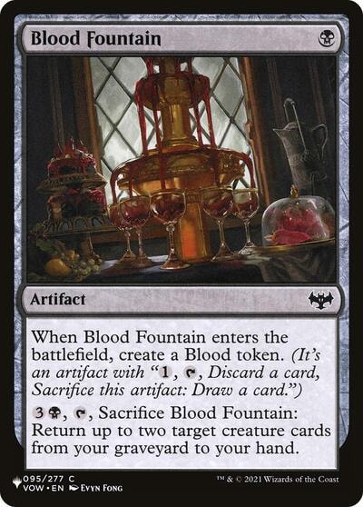 Blood Fountain (LIST) #095/277 Common (Lightly Played) The List Reprints Magic: The Gathering: 2026