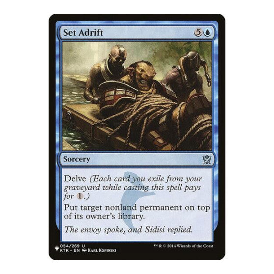 Set Adrift (LIST) #054/269 Uncommon (Lightly Played) The List Reprints Magic: The Gathering: 2026