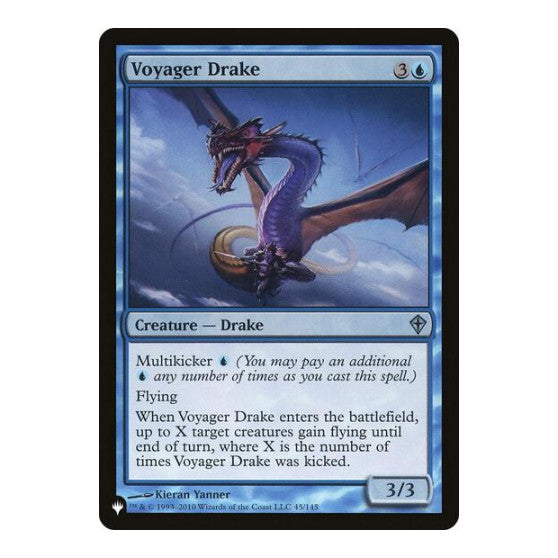 Voyager Drake (LIST) #45/145 Uncommon (Lightly Played) The List Reprints Magic: The Gathering: 2026