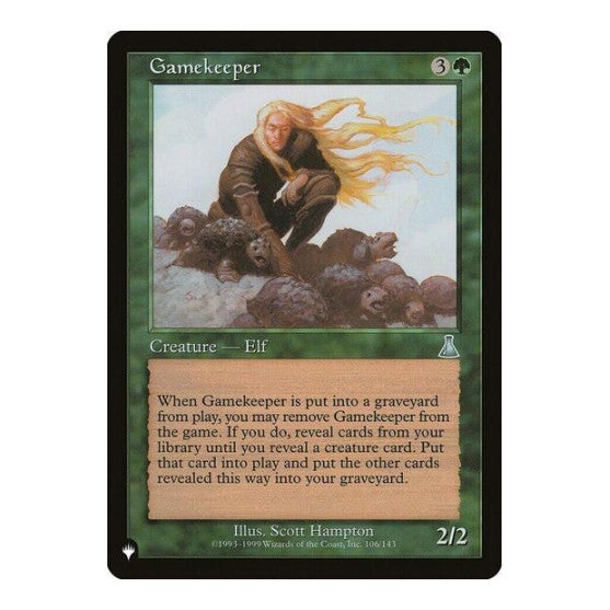 Gamekeeper (LIST) #106/143 Uncommon (Lightly Played) The List Reprints Magic: The Gathering: 2026