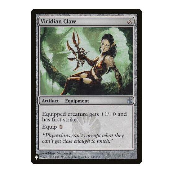 Viridian Claw (LIST) #143/155 Uncommon (Lightly Played) The List Reprints Magic: The Gathering: 2026
