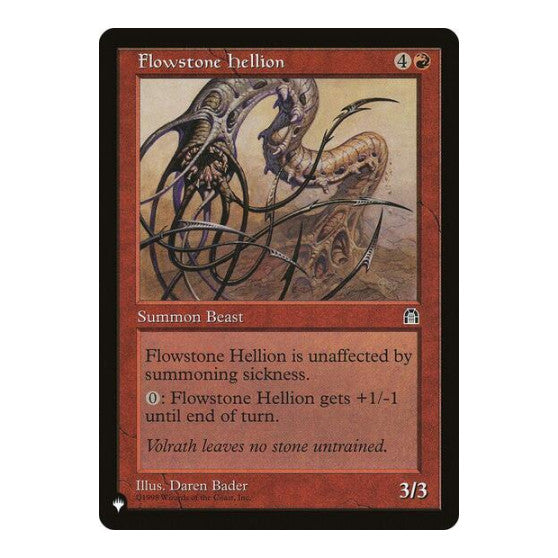 Flowstone Hellion (LIST) #STH-84 Uncommon (Lightly Played) The List Reprints Magic: The Gathering: 2026