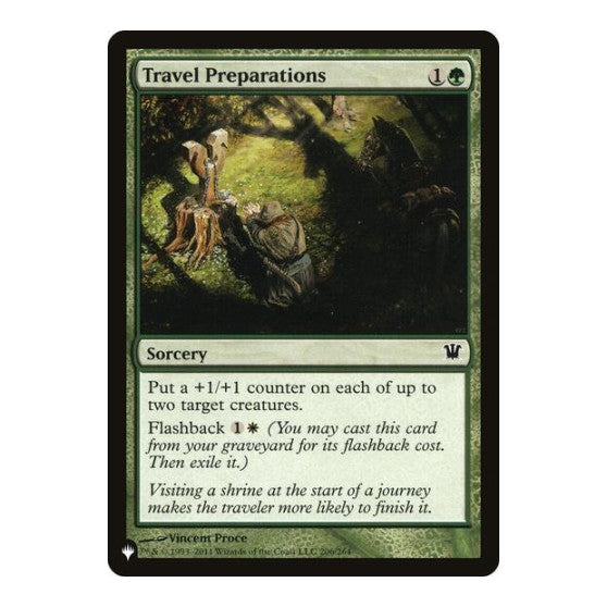 Travel Preparations (LIST) #206/264 Common (Lightly Played) The List Reprints Magic: The Gathering: 2026