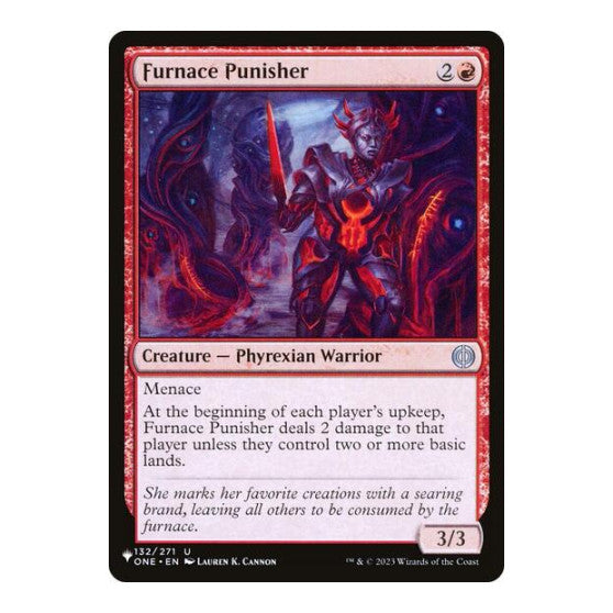 Furnace Punisher (LIST) #132/271 Uncommon (Lightly Played) The List Reprints Magic: The Gathering: 2026