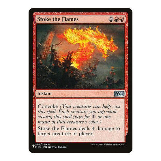 Stoke the Flames (LIST) #164/269 Uncommon (Lightly Played) The List Reprints Magic: The Gathering: 2026