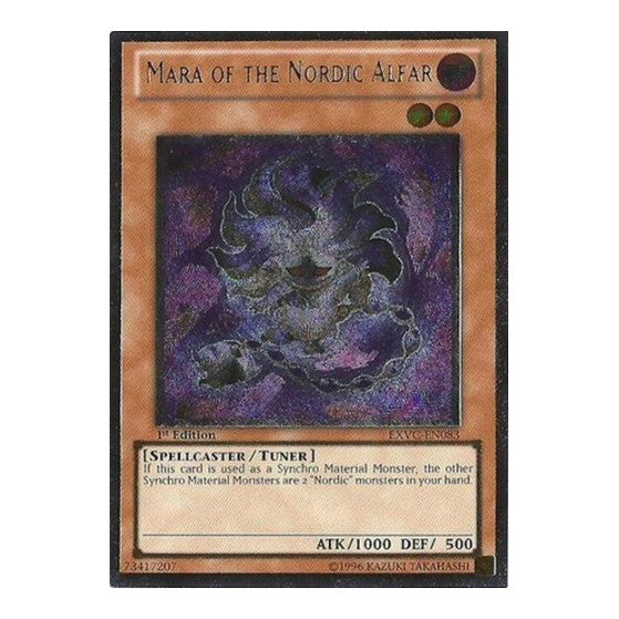 Mara of the Nordic Alfar (UTR) (EXVC) #EXVC-EN083 Ultimate Rare (Unlimited Lightly Played) Extreme Victory YuGiOh: 2011
