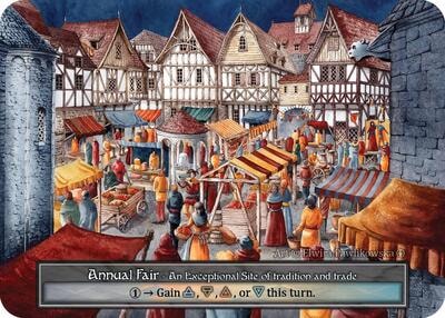 Annual Fair (Foil) (ART) Exceptional (Foil Near Mint) Arthurian Legends Sorcery: Contested Realm: 2024