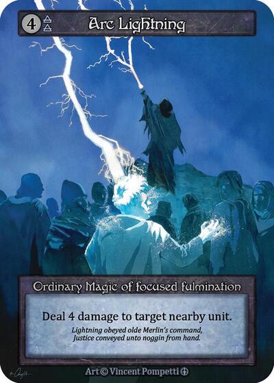 Arc Lightning (ART) Ordinary (Near Mint) Arthurian Legends Sorcery: Contested Realm: 2024