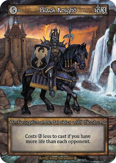 Black Knight (ART) Exceptional (Near Mint) Arthurian Legends Sorcery: Contested Realm: 2024