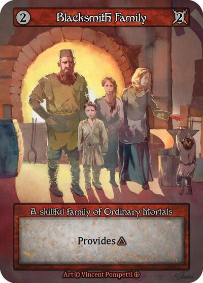 Blacksmith Family (ART) Ordinary (Near Mint) Arthurian Legends Sorcery: Contested Realm: 2024