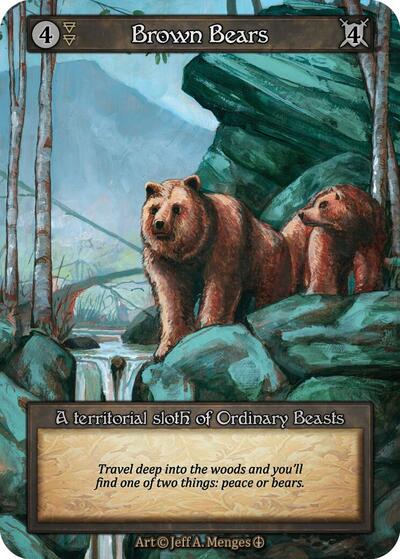 Brown Bears (ART) Ordinary (Near Mint) Arthurian Legends Sorcery: Contested Realm: 2024