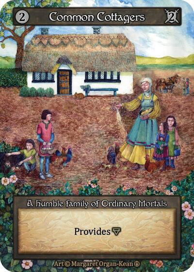 Common Cottagers (ART) Ordinary (Near Mint) Arthurian Legends Sorcery: Contested Realm: 2024