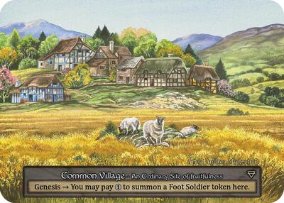 Common Village (ART) Ordinary (Near Mint) Arthurian Legends Sorcery: Contested Realm: 2024