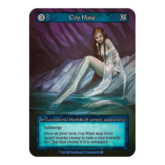 Coy Nixie (ART) Exceptional (Near Mint) Arthurian Legends Sorcery: Contested Realm: 2024